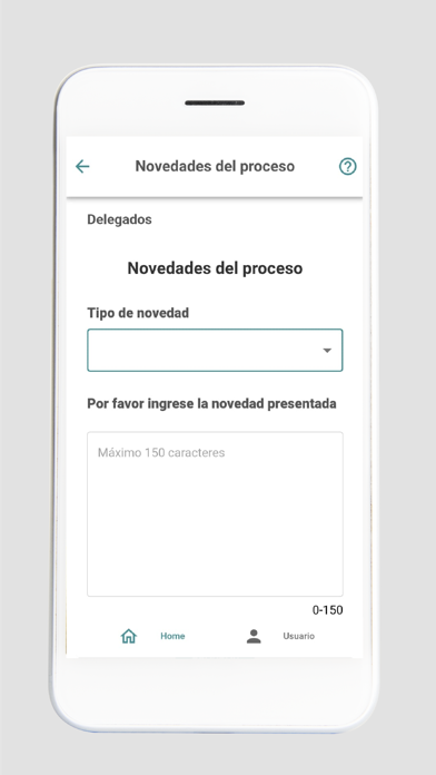 Delegados de Puesto Screenshot