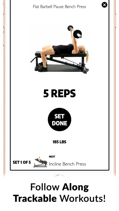 Exerprise Workout Meal Planner Screenshot