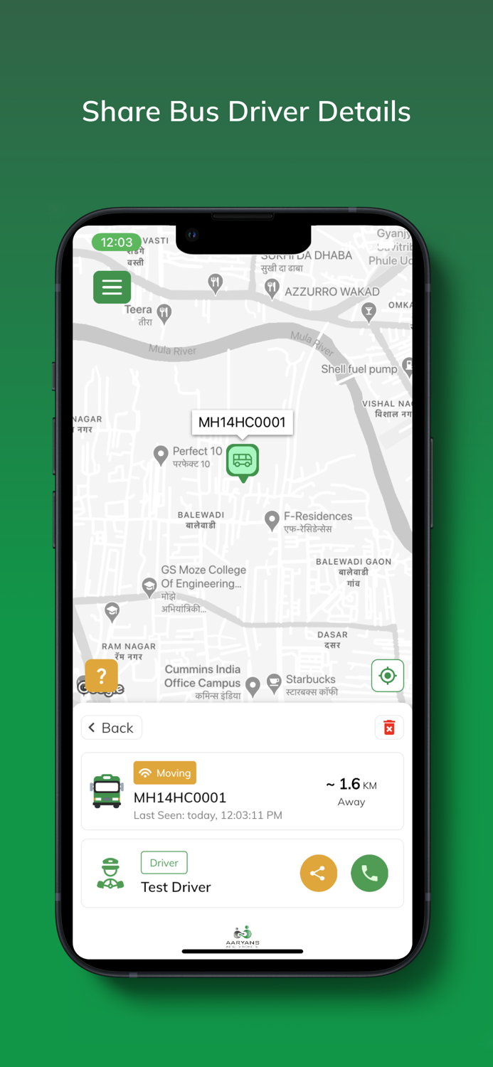 Aaryans WS - School Bus