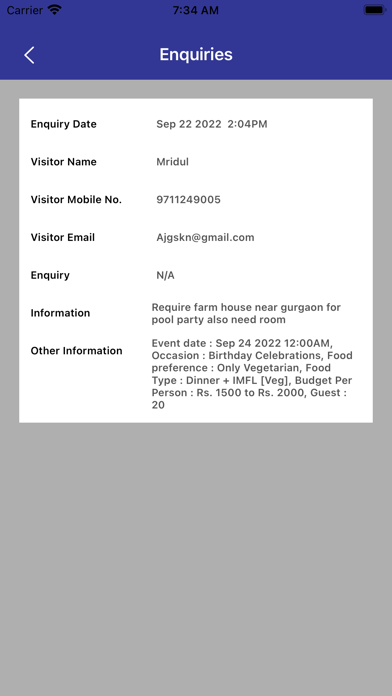 PartyKaro Business Screenshot