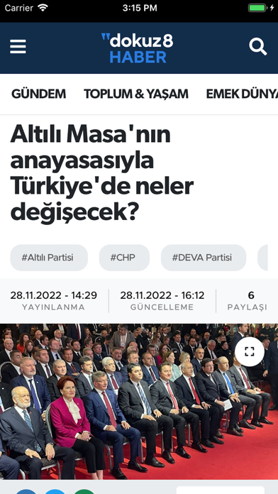 dokuz8 Haber Screenshot
