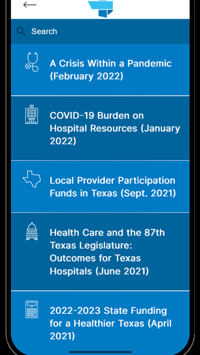 THA Advocacy App Screenshot