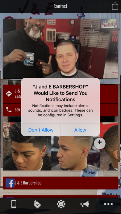 J and E Barbershop Screenshot