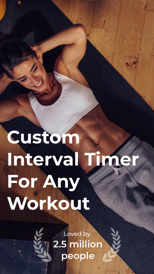 #1. Exercise Timer: Interval Timer (iOS) 게시자: Neurondigital Ltd