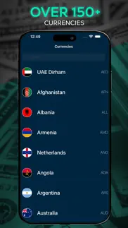 currency exchange - rate iphone screenshot 3