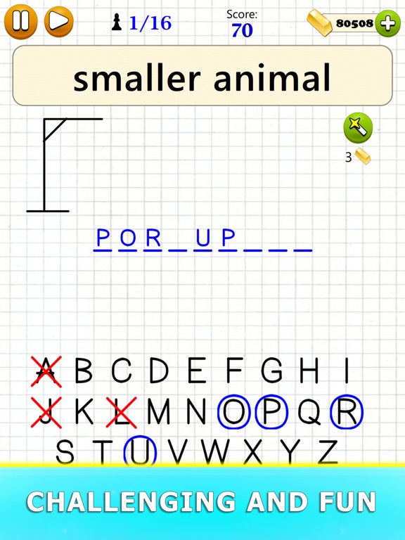 Hangman+ Word Gameのおすすめ画像8