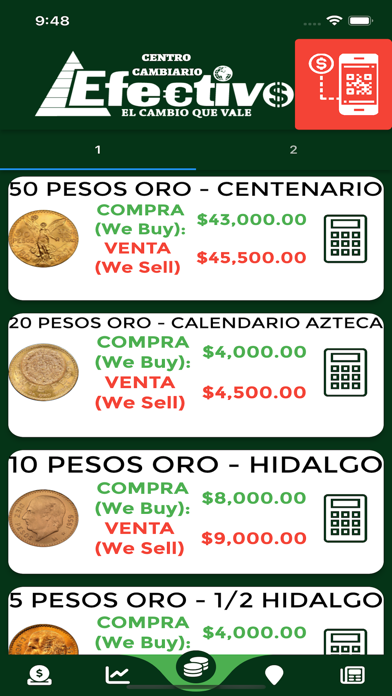 Centro Cambiario Meritrade Screenshot