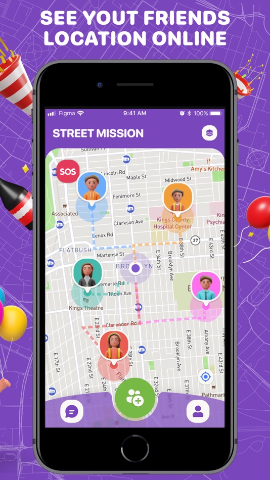 #5. Family Locator : GPS Tracker (iOS) By: Anastasiia Hubarenko
