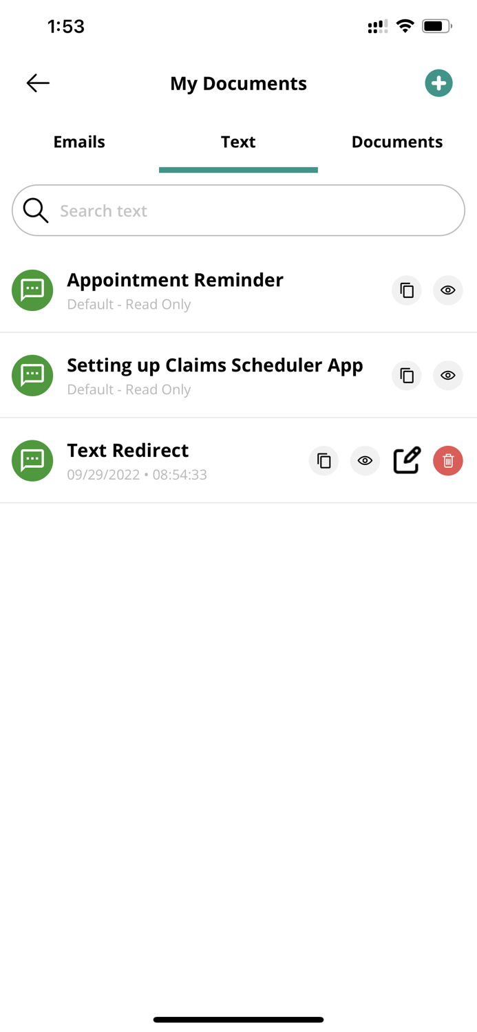 Claims Scheduler