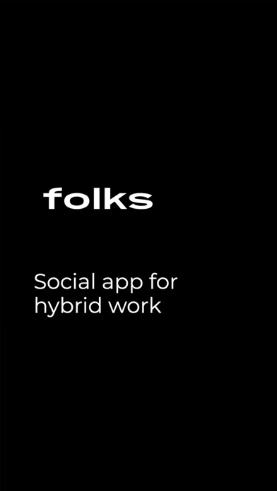 Folks - Meet work friends Screenshot