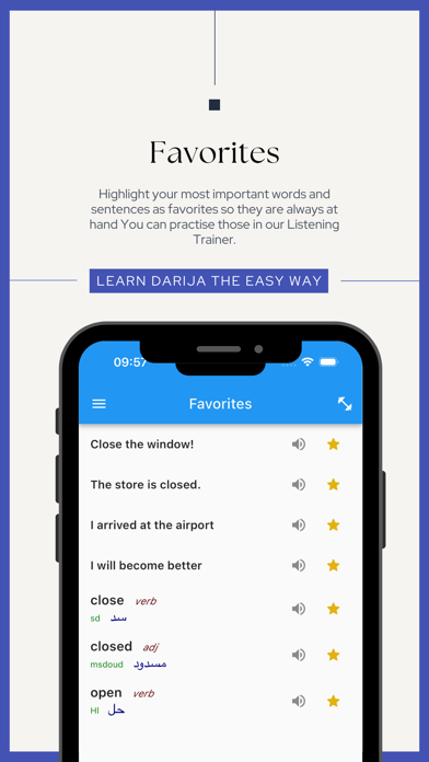Moroccan Darija Dictionary Screenshot
