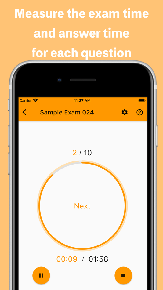 #1. Exam Timer (iOS) 由: X-MORE, LTD.