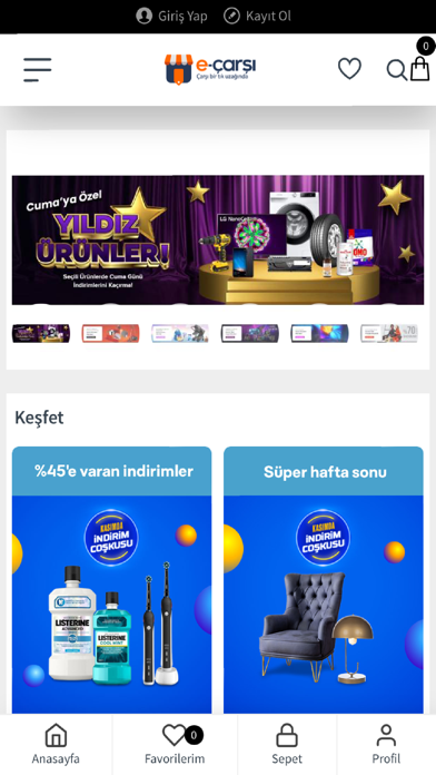 E-Çarşı Screenshot