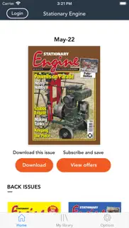 stationary engine magazine iphone screenshot 1