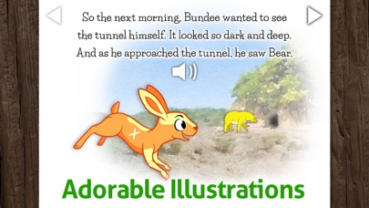 Brave Bundee. Kids Bunny Story Screenshot