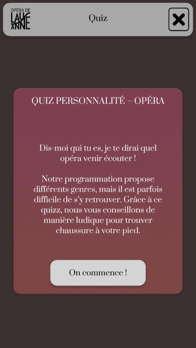 Opera de Lausanne Screenshot