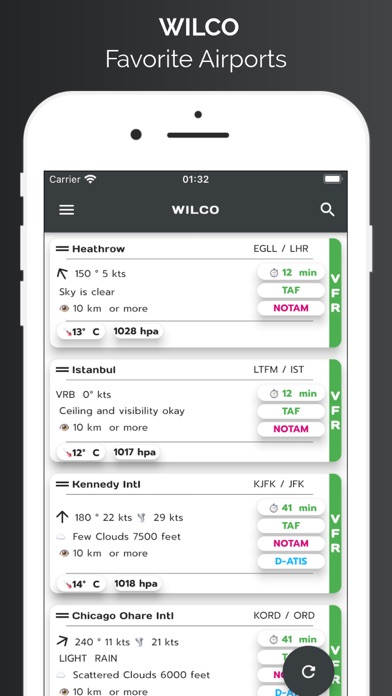 WilCo - Pilot Aviation Weather Screenshot