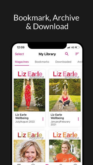 Liz Earle Wellbeing Screenshot