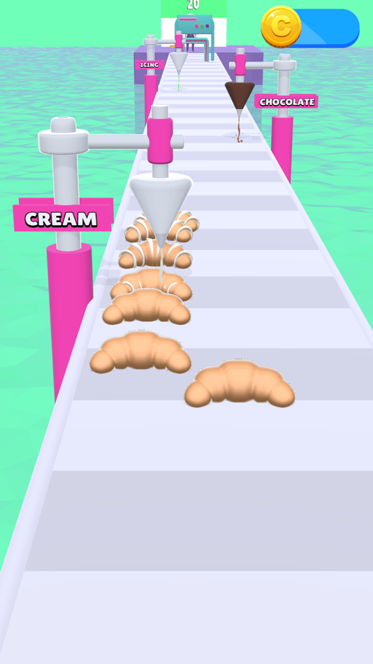 #2. Croissant Run (iOS) 由: Muhammad Ali Safdar