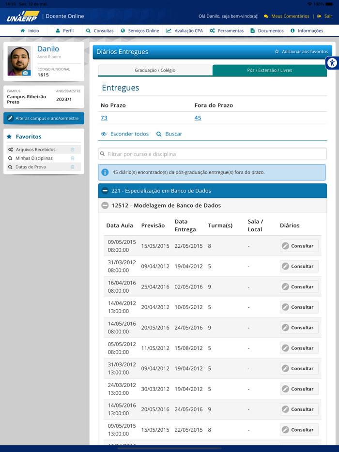 Docente Online Mobile