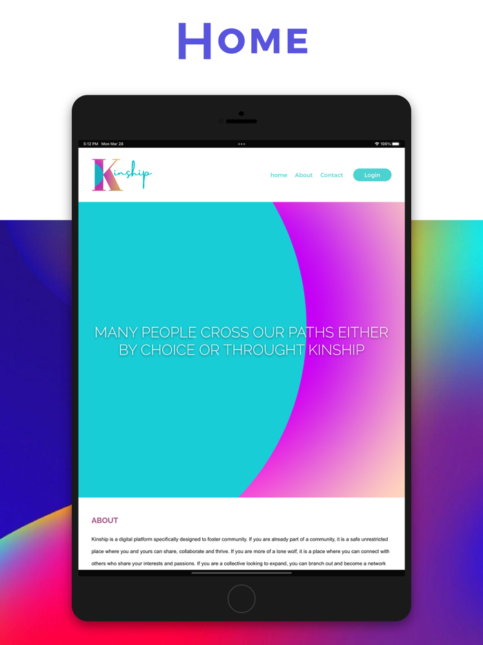 Kinship Mobile App