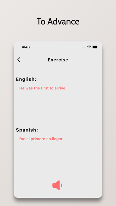 Learn Spanish Phrases! Screenshot