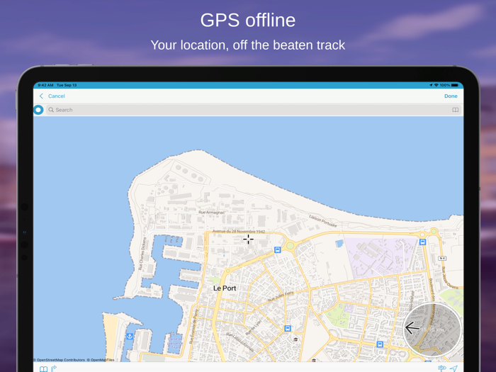 La Réunion OffLine Map