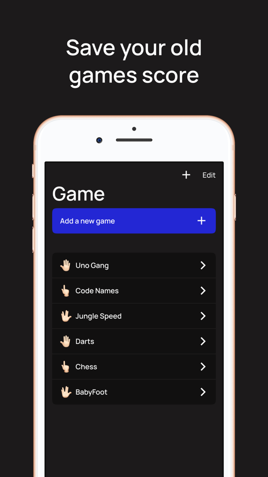 #2. ScoreTable • Points tracker (iOS) Podle: Antoine Gaia