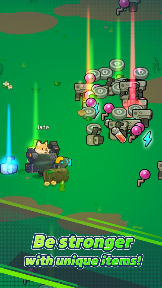 #3. Project MechaDoge (iOS) Ved: TEAM42 CO., LTD.