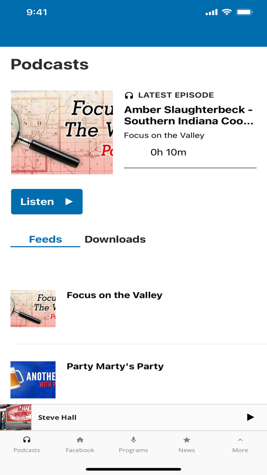 #5. HI-99 - WTHI (iOS) Podle: Midwest Communications