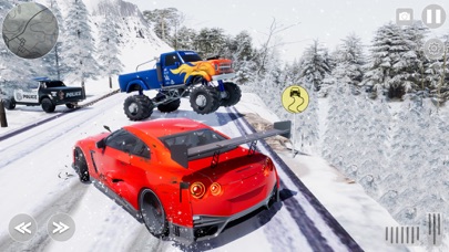 Car Crash Simulator Snow Race Screenshot