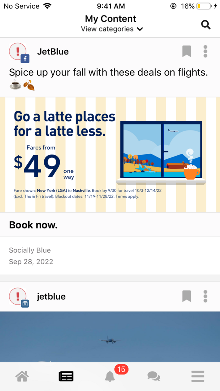 JetBlue On the Fly