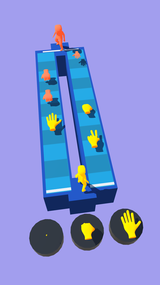 #6. Rock paper scissors 3D (iOS) By: Oliver Rozsa