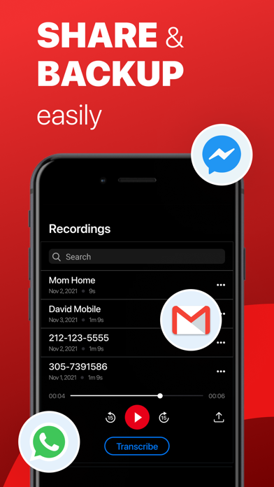 TapRecorder - Call Recorder Screenshot