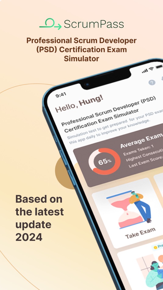 #1. PSD Exam Simulator (iOS) 由: Nguyen Duy Khanh