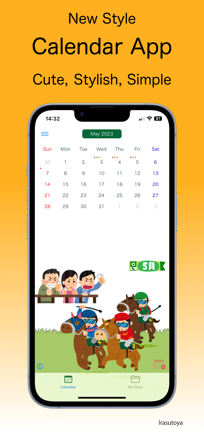 Deco カレンダー - 着せ替えカレンダーアプリ