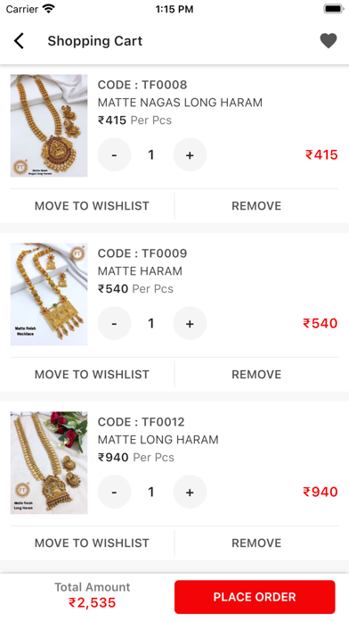 Ganga Fashion Jewellery Screenshot