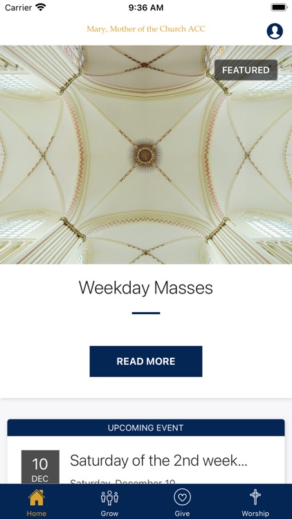 Mary, Mother of the Church ACC