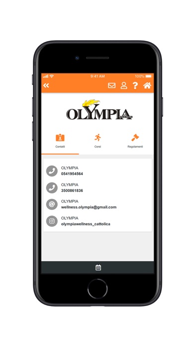 OLYMPIA WELLNESS Screenshot