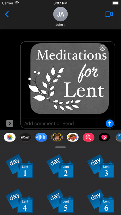 days of Lent Screenshot