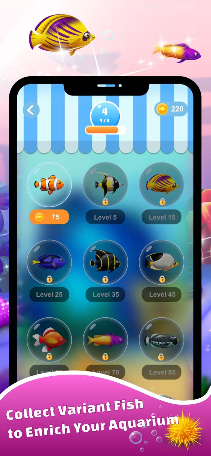 Word Spelling Fish - Aquarium