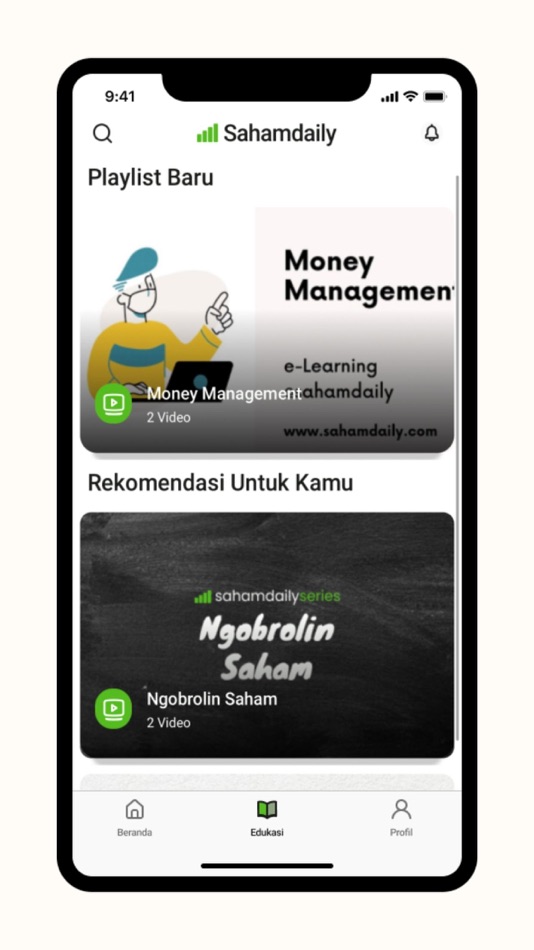 #2. Saham Daily (iOS) 由: CV. Berkah Kreasi Nusantara