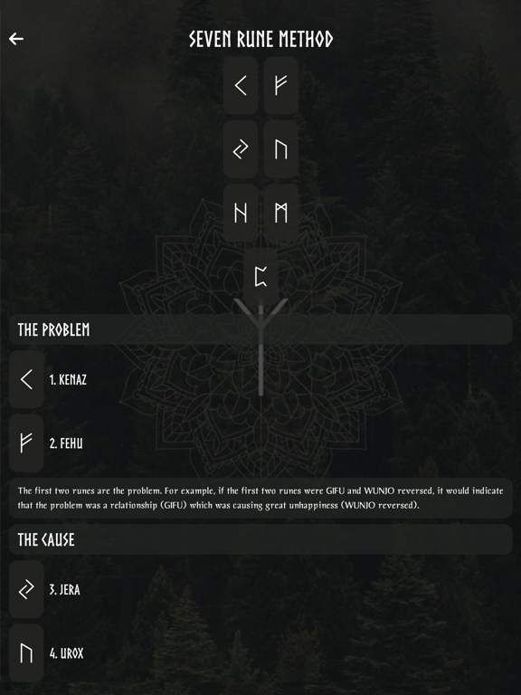 Way of The Runes: Norse Rune iPad screenshot 2 - Education app
