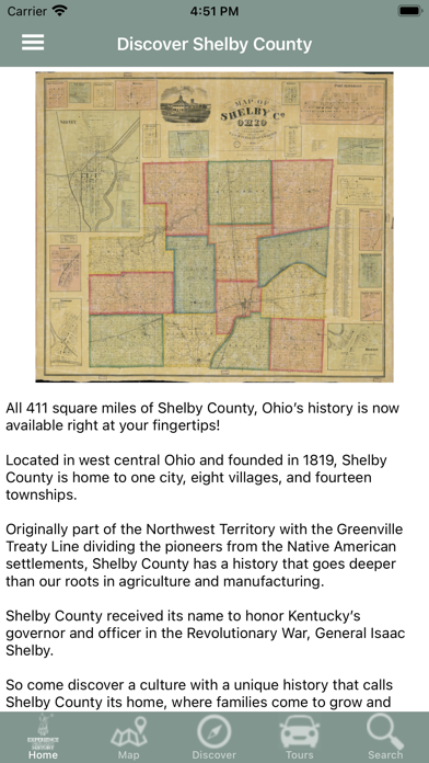 Discover Shelby County History Screenshot