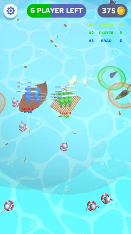 Game screenshot Raft Sea Wars io - Boat Battle apk