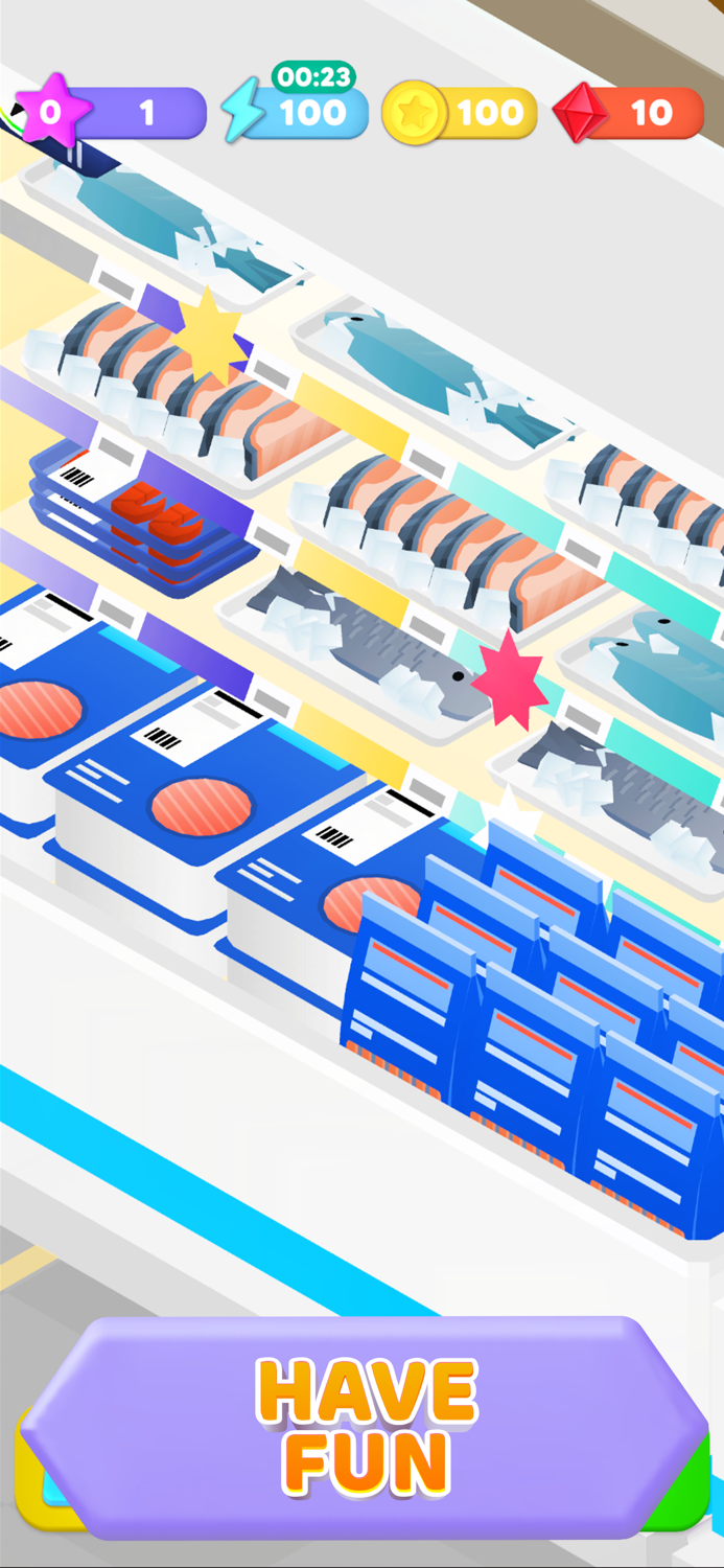 Merge Supermarket Match Game