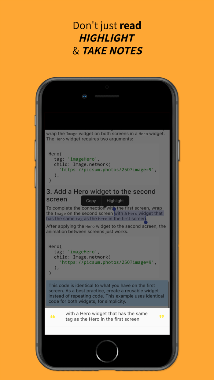 Flutter Offline Docs