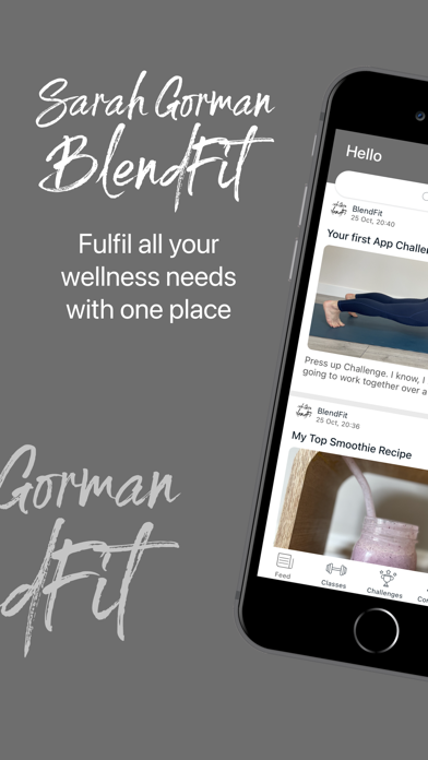 BlendFit App Screenshot