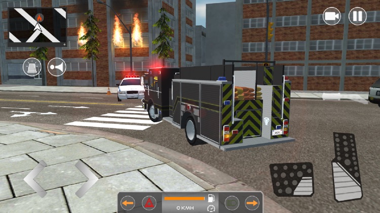 Fire Truck Sim screenshot-3
