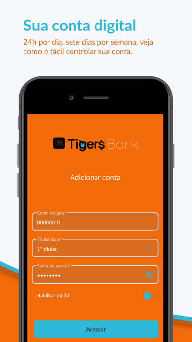 Tigers Bank Screenshot